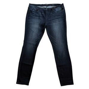 JUDY BLUE Los Angeles Women’s Size 2XL Skinny Fit Dark Wash Jeans Style# JB8248S